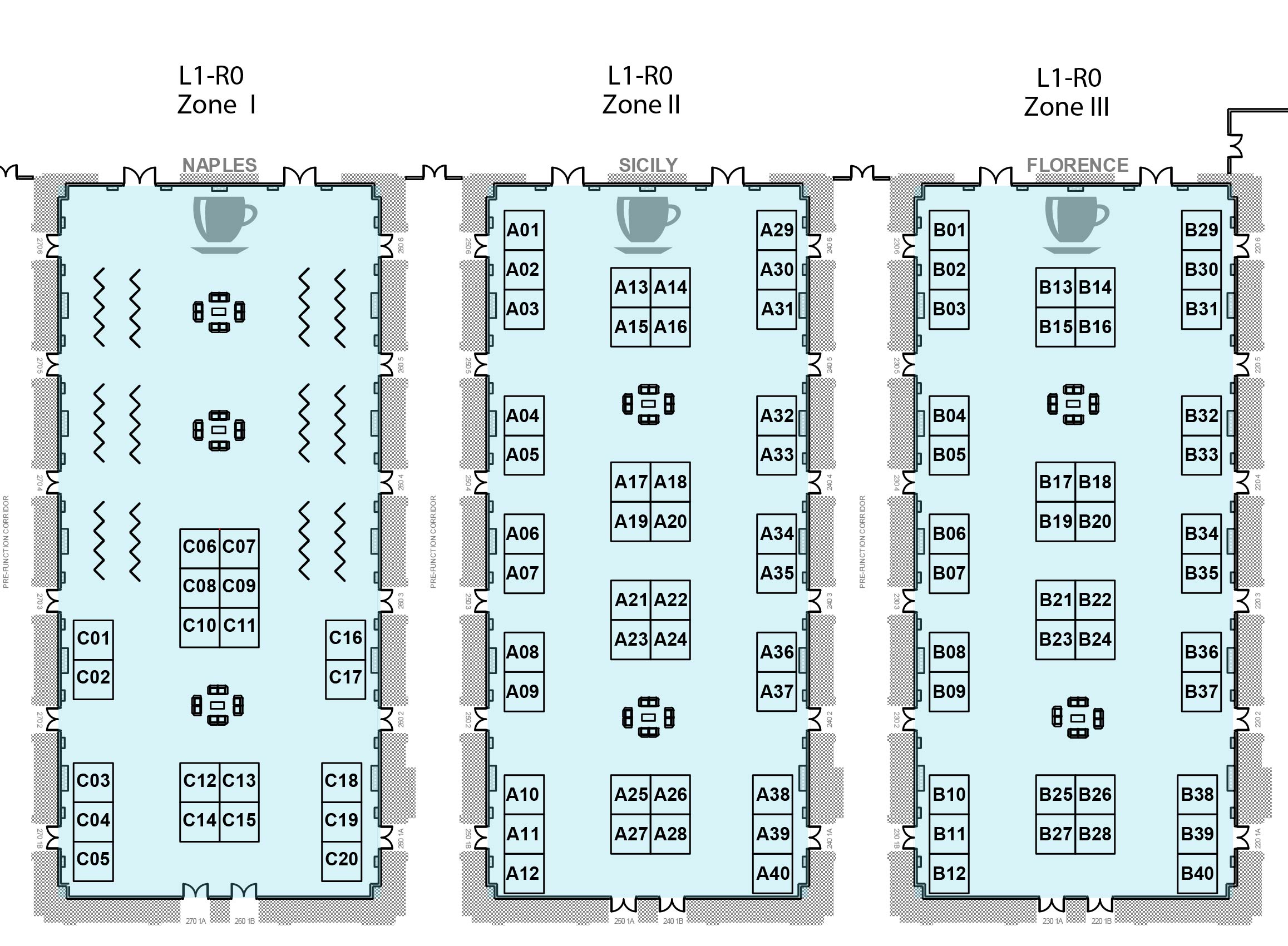 Exhibition Floor Map