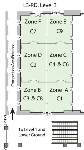 competition floor map